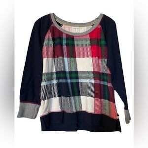 Tommy Hilfiger Plaid Pajama Top Shirt